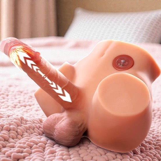 Marcel Sex Doll - Butt Masturbator - Thrusts &amp; Vibrates - Sexy Size