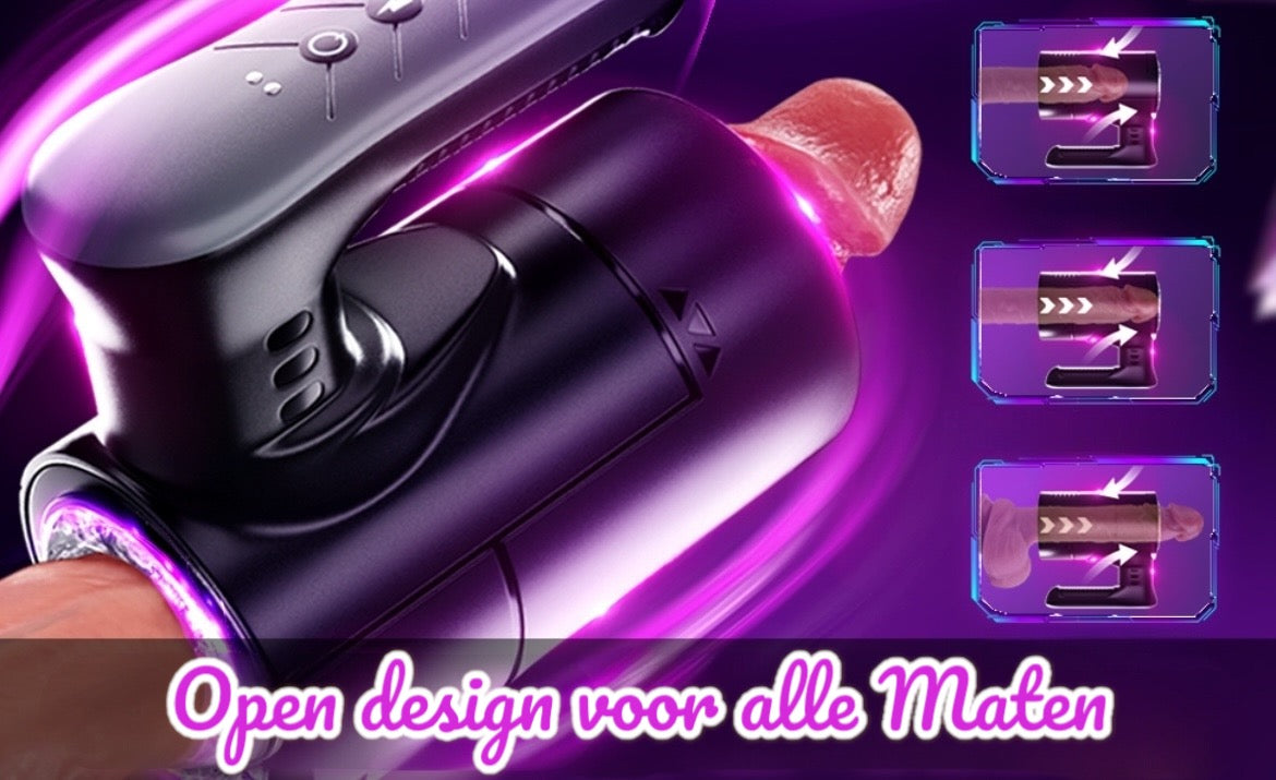 Masturbator - Open Design - Voor Alle Maten